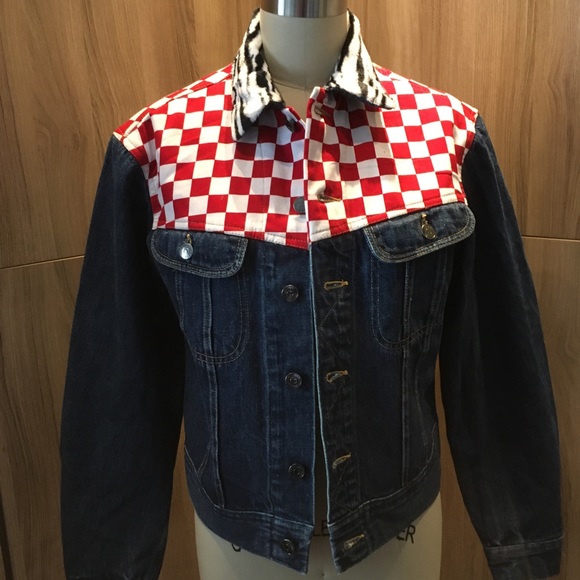 NEW Herman Market Unisex Cotton Dk Denim Jacket M - Picture 2 of 12